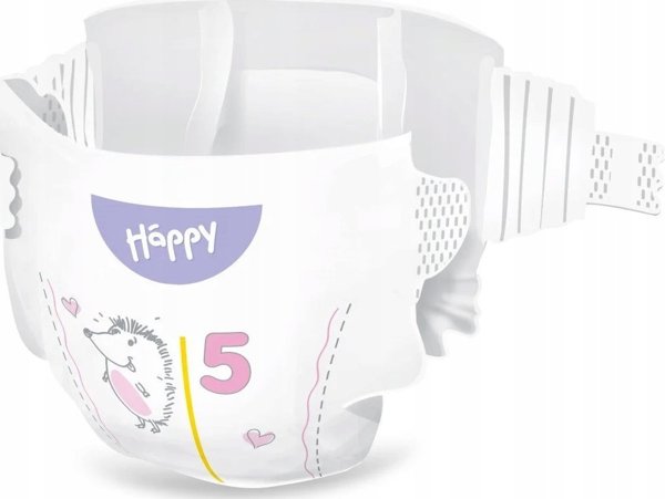 Happy Πάνες HAPPY Junior (11-18kg) 52τμχ, μέγεθος 5 ΝΕΟ, BB-054-JU52-W01