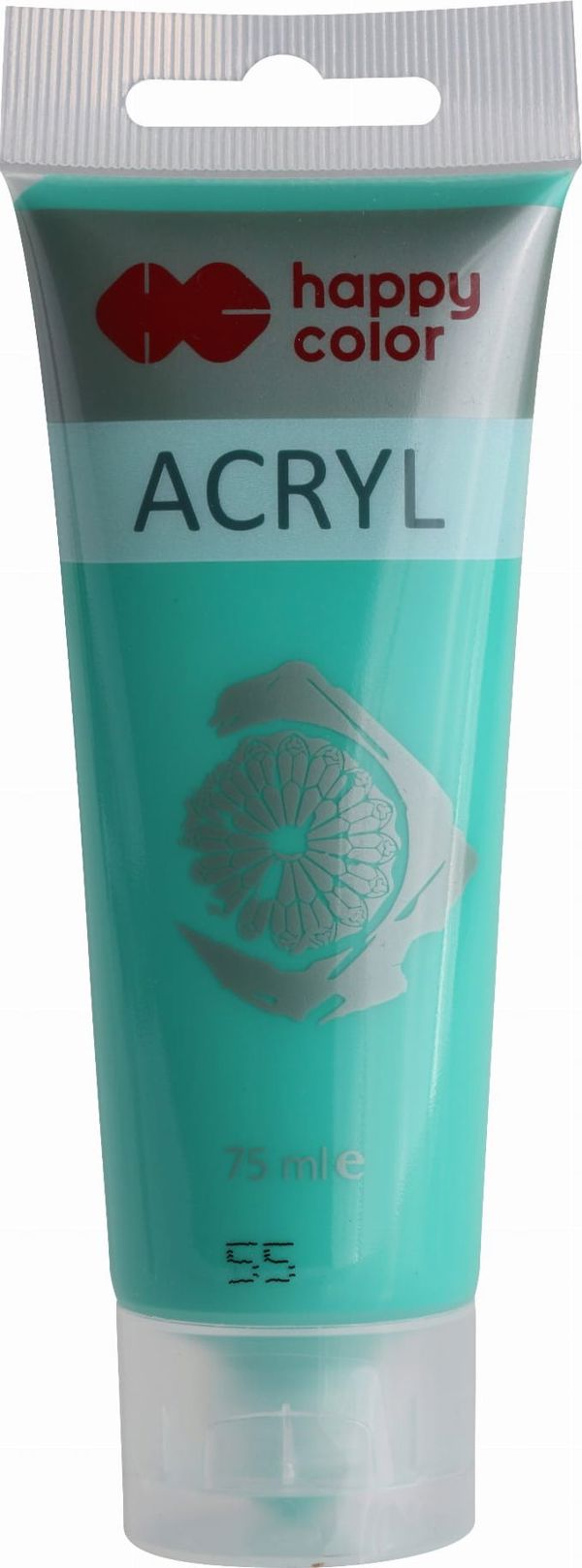 Happy Color Ακρυλικό Χρώμα 75ml, Σμαραγδί, Υδατοδιαλυτό για Ξύλο, Χαρτί, Γυαλί & Μέταλλο