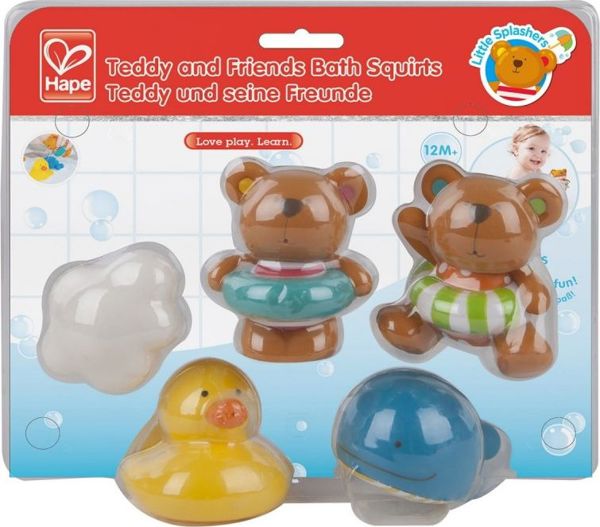 Hape Παιχνίδια Μπάνιου Αρκούδος και Φίλοι