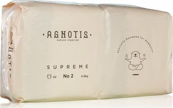 Happy AGNOTIS baby diapers, Nr.2, 4-8 kg, 42 pcs., AG2