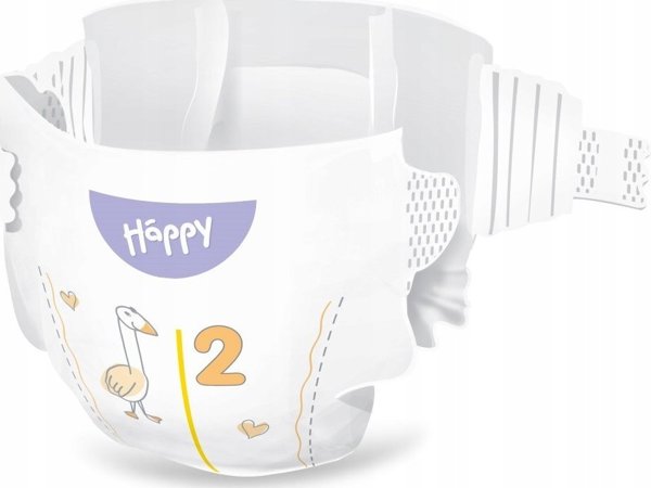Happy HAPPY Mini (3-6kg) πάνες 38τμχ, μέγεθος 2 ΝΕΟ, BB-054-MI38-W01