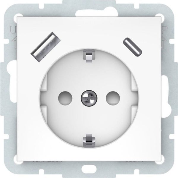 Harry Potter SOCKET USB-A+C WHITE RP16-002-22/A+C QR