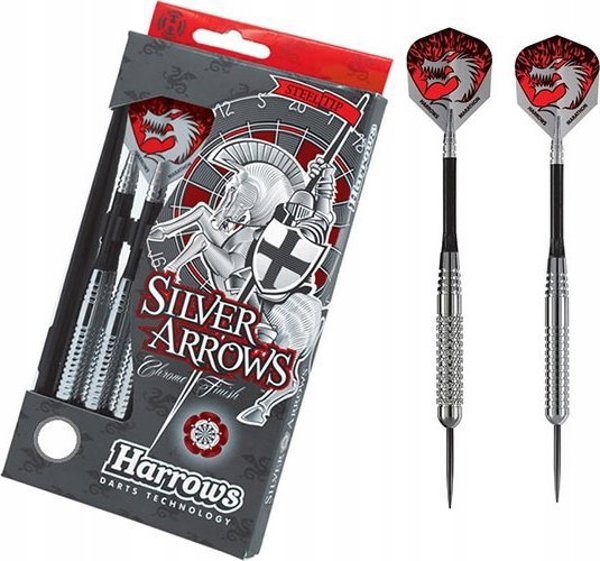 Βελάκια Steeltip Silver Arrows Harrows 18 g