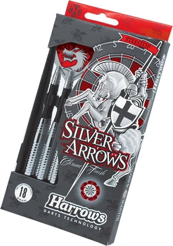 Βελάκια Steeltip Silver Arrows Harrows 18 g