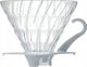 Hario Hario γυάλινο Drip V60-02 - Λευκό