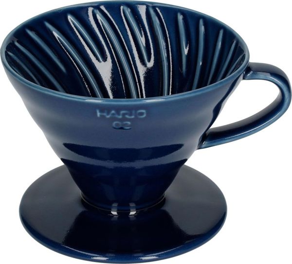Hario Κεραμικό Dripper HARIO V60-02 Indigo (500 ml| χρώμα indigo)