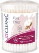 HARPER Cleanic Μπατονέτες Pure Effect, 100% Βιοδιασπώμενες από Βαμβάκι, 100 Τεμάχια