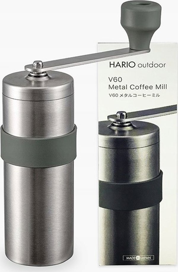 Hario Hario - V60 Μεταλλικός Μύλος Καφέ Εξωτερικού Χώρου - Μύλος Καφέ
