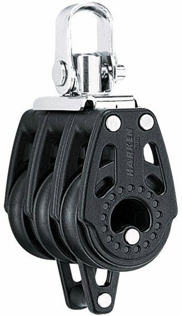 Harken Τριπλό Μπλοκ Carbo 29mm, Περιστρεφόμενο με Hunsvot