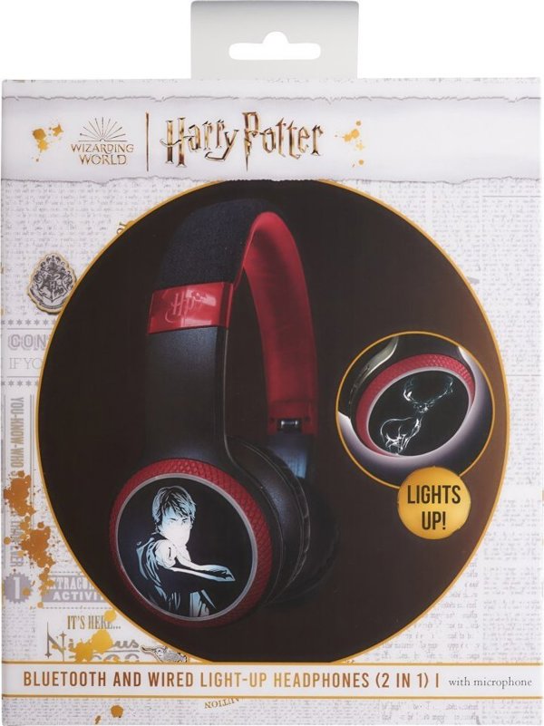 Ακουστικά Over-Ear Harry Potter BT με Φωτισμό Light-Up και Ηχο BT Patronus