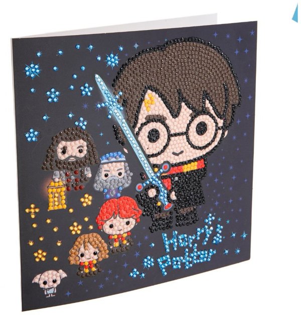 Κάρτα Τέχνης Κρυστάλλου HARRY POTTER, 18 x 18 cm