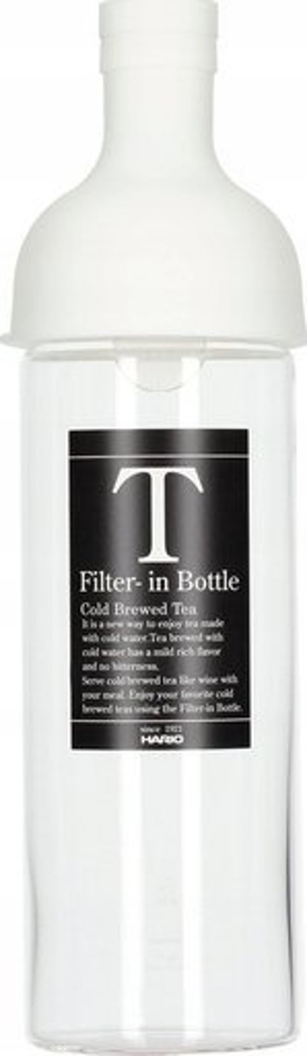 Hario Hario - Filter-In Tea Bottle - Cold Brew Bottle White 750ml 13176851 4977642038356