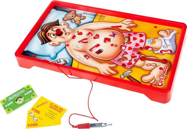 Επιτραπέζιο παιχνίδι OPERATION της Hasbro (Στα Φινλανδικά)