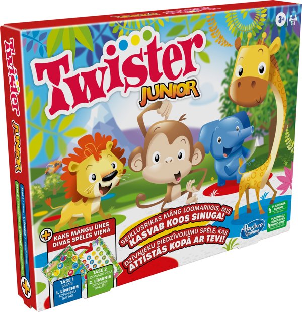 Hasbro Παιχνίδι πάρτι Twister Junior (στα Λετονικά και Εσθονικά)