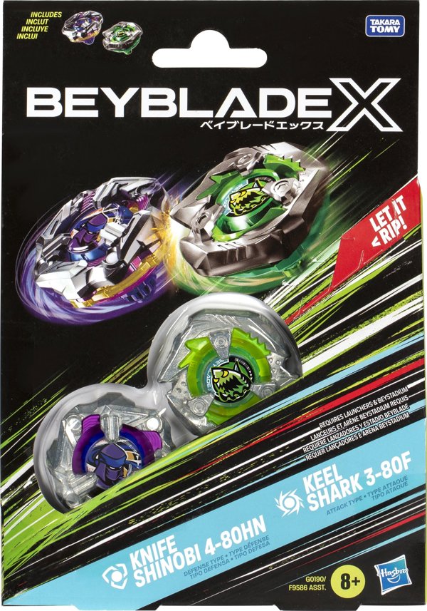 Hasbro BEYBLADE X Διπλή συσκευασία 13984496 5010996259660