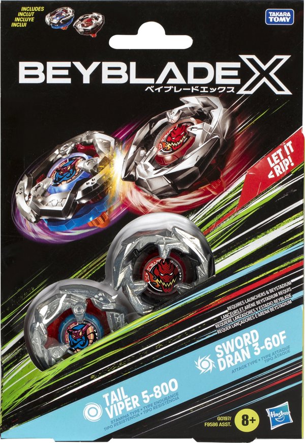 Hasbro BEYBLADE X Διπλή συσκευασία 13984496 5010996259660