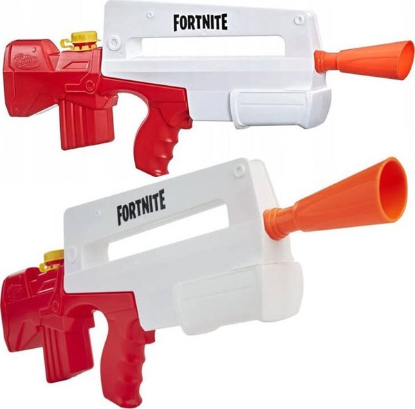HASBRO Μεγάλο νεροπίστολο για παιδιά Nerf Fortnite Burst μακρύ κάννη ZA5178