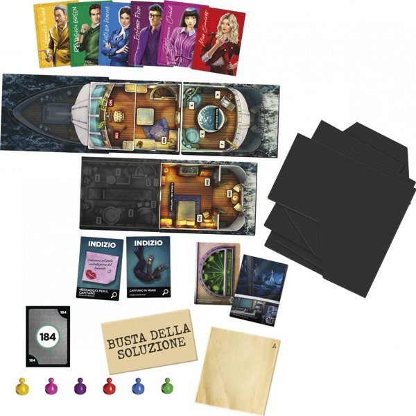 Hasbro CLUEDO Επιτραπέζιο παιχνίδι Απόδραση SS Καταστροφή