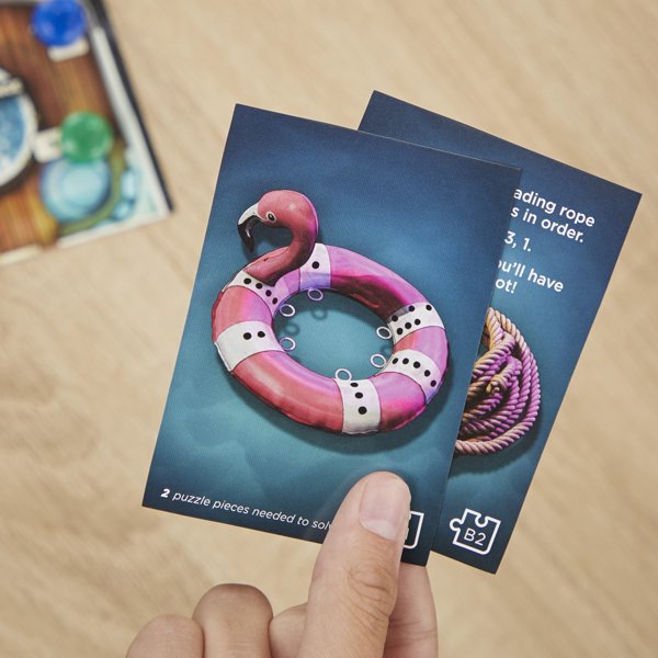 Hasbro CLUEDO Επιτραπέζιο παιχνίδι Απόδραση SS Καταστροφή