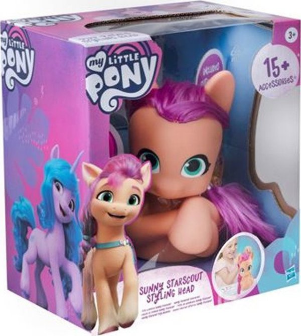 Hasbro Hasbro My Little Pony πόνυ Sunny Starscout κεφάλι για χτένισμα αξεσουάρ ZA5430