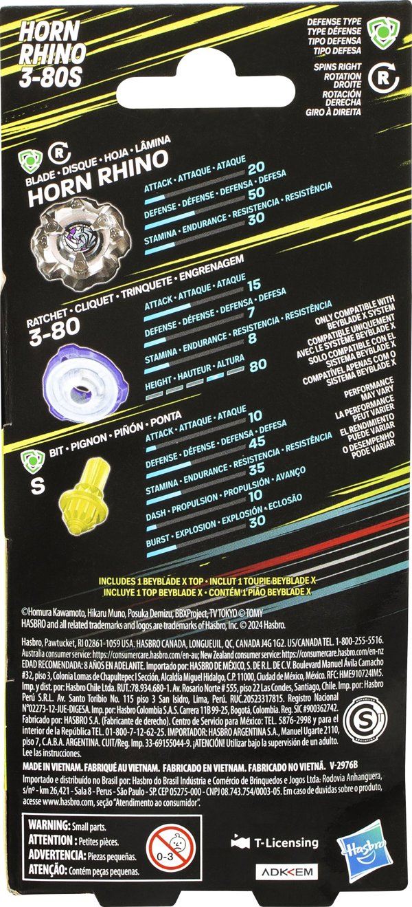 Hasbro BEYBLADE X Booster single top