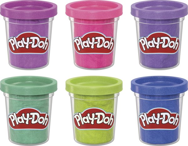 Hasbro Hasbro Play-Doh Sparkling Clay, Clay