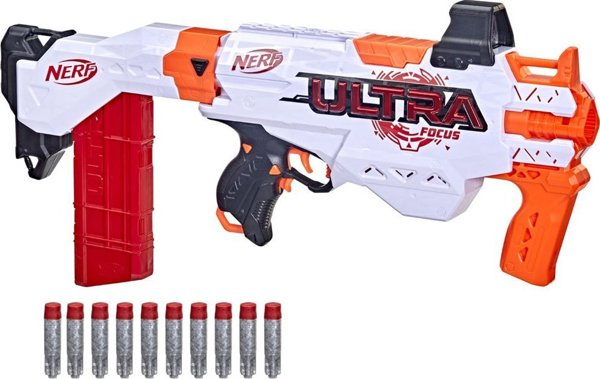 Σετ Μεγάλο Αυτόματο Πιστόλι Nerf Ultra Focus + σφαίρες από φελιζόλ ZA5182