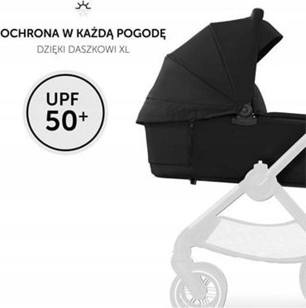 Hauck HAUCK carry Cot WALK N CARE, Dark Grey, 165423