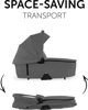 Hauck HAUCK carry Cot WALK N CARE, Dark Grey, 165423