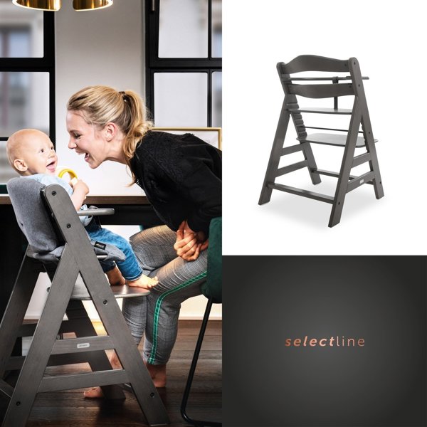 Hauck Hauck καρεκλάκι Alpha+ Select Charcoal one size