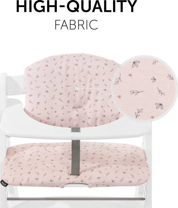 Hauck hauck Select Jersey Flowers Rose ένθετο καρέκλας ενός μεγέθους 13122907 4007923667477