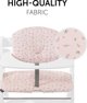 Hauck hauck Select Jersey Flowers Rose ένθετο καρέκλας ενός μεγέθους 13122907 4007923667477