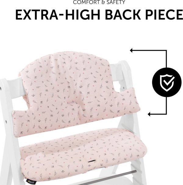 Hauck hauck Select Jersey Flowers Rose ένθετο καρέκλας ενός μεγέθους 13122907 4007923667477