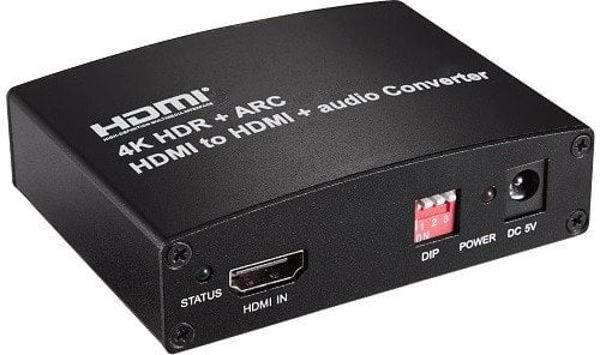 HDMI garso skirstytuvas (extractor), HDMI į HDMI+garsas, 4K 60Hz