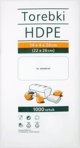 Τσάντες Τροφίμων HDPE NoName 14x4x26 cm, 1000 Τεμάχια