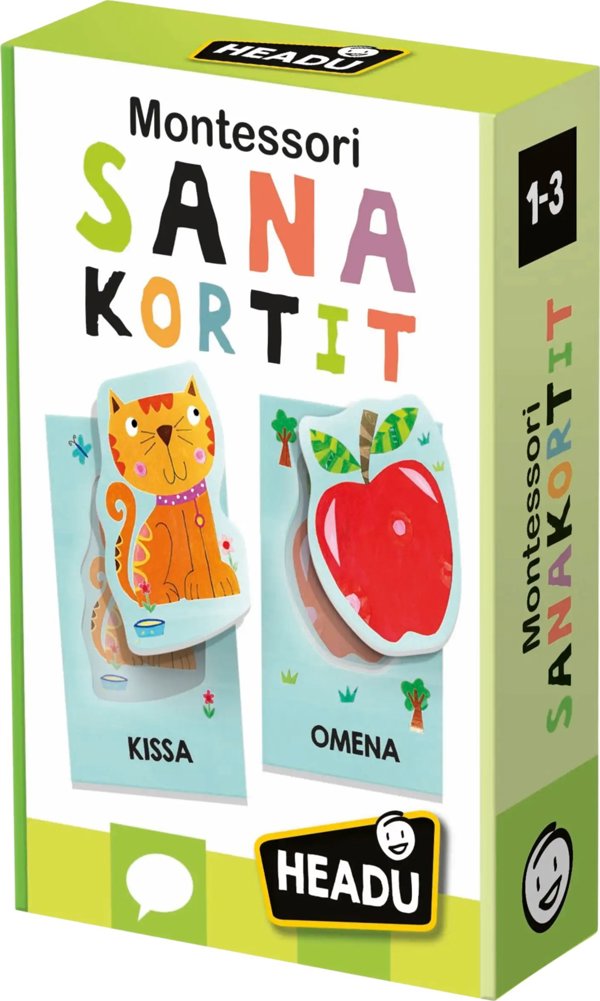Headu HEADU Montessori Baby Flashcards (In Finnish lang.)