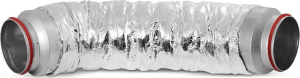 Heatpex Aria Aduro Σιγαστήρας Αεραγωγών 160mm, 1m - Ελαστικός Μειωτής Θορύβου για Συστήματα Ανάκτησης Αέρα