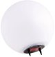 Heitronic Heitronic solar LED garden ball Boule 20cm wh - 35419 4000K IP44