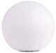 Heitronic Heitronic solar LED garden ball Boule 20cm wh - 35419 4000K IP44