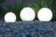 Heitronic Heitronic solar LED garden ball Boule 20cm wh - 35419 4000K IP44