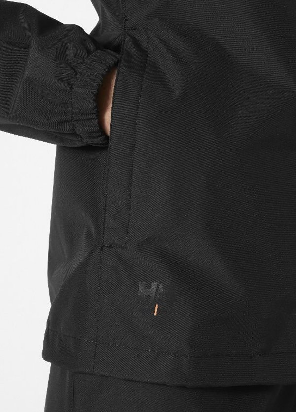 Γυναικείο μπουφάν Helly Hansen HELLY HANSEN Manchester 2.0 Shell Jacket, μαύρο 2XL