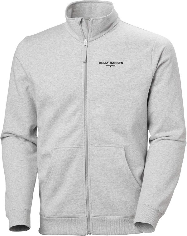 HELLY HANSEN Κλασικό Φούτερ με Φερμουάρ και Λογότυπο, γκρι XL