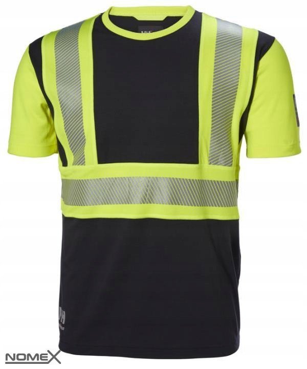 HELLY HANSEN ICU ανακλαστικό T-shirt, κίτρινο/μαύρο S