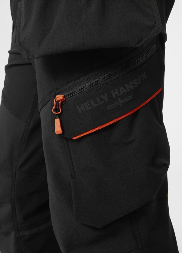 Helly Hansen Παντελόνι HELLY HANSEN Kensington Κατασκευής, μαύρο C54