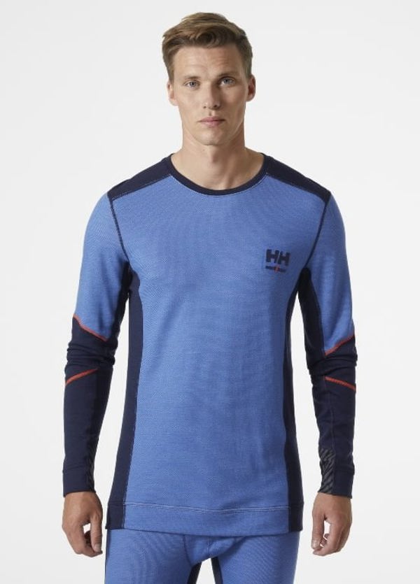 Helly Hansen Υποκάμισο HELLY HANSEN Lifa Merino Crewneck, ανοιχτό μπλε L