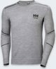 Helly Hansen Υποκάμισο HELLY HANSEN Lifa Merino Crewneck, γκρι M