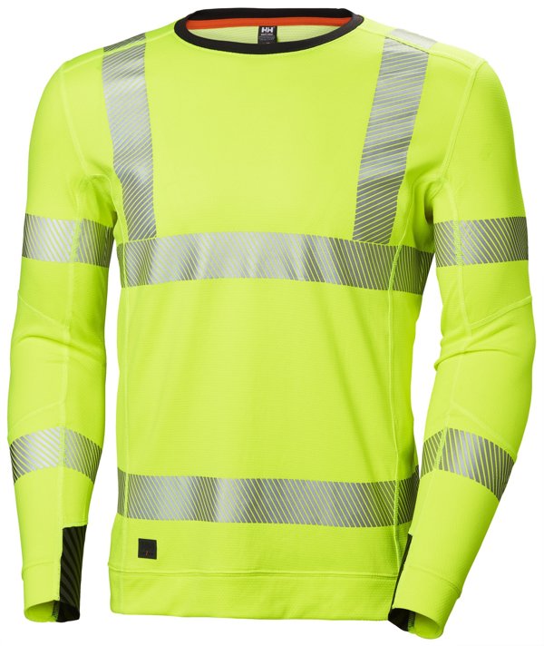 Helly Hansen Αντανακλαστικό T-shirt HELLY HANSEN ICU Lifa Active Crewneck, κίτρινο 2XL