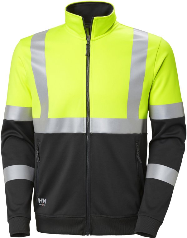 Helly Hansen Φούτερ HELLY HANSEN Addvis Φούτερ με φερμουάρ Κατηγορία 1, κίτρινο 3XL