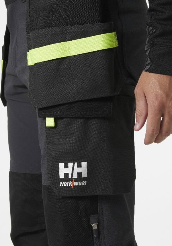 Helly Hansen Παντελόνι HELLY HANSEN Oxford 4X Cons Pant, γκρι/μαύρο C60