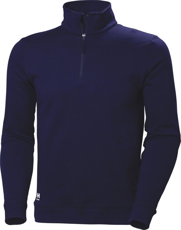 Helly Hansen Φούτερ HELLY HANSEN Manchester Φούτερ με μισό φερμουάρ, μπλε 2XL